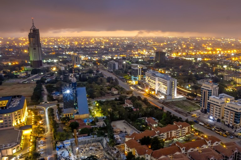 Nairobi City skyline